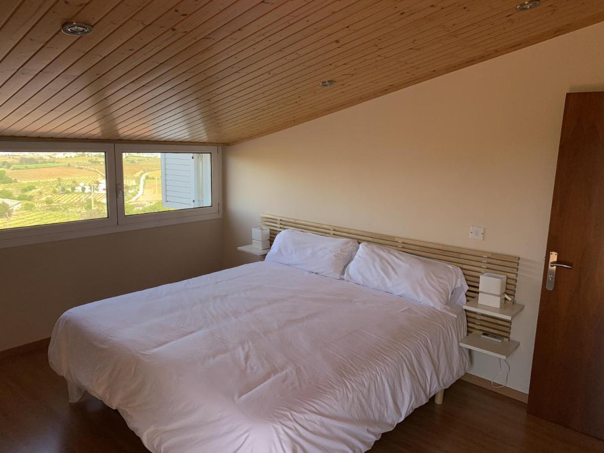 Apartamento entero con vistas panorámicas Avinyonet del Penedes Esterno foto